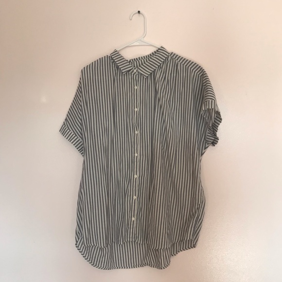 Tops - Striped button up shirt